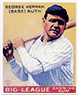 BABE RUTH 1933 Goudey Yellow Card #53 Reprints YANKEES