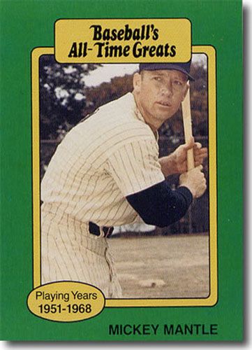 10-Count Lot 1987 MICKEY MANTLE Hygrade All-Time Greats