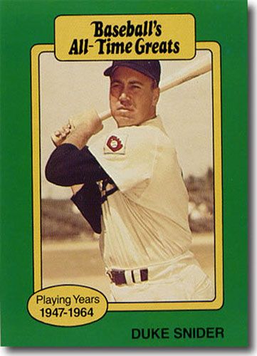 10-Count Lot 1987 Duke Snider Hygrade All-Time Greats