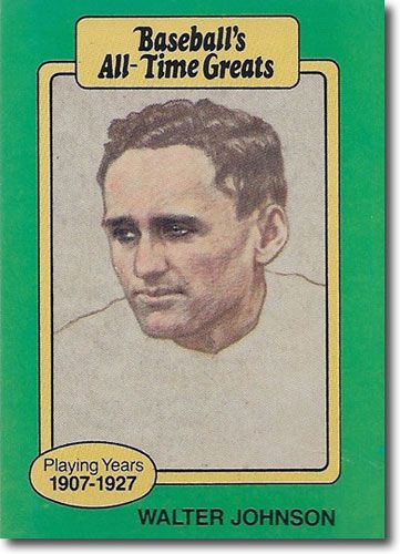 25-Count Lot 1987 WALTER JOHNSON Hygrade All-Time Greats