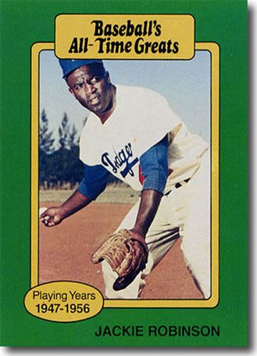100-Count Lot 1987 JACKIE ROBINSON Hygrade All-Time Greats