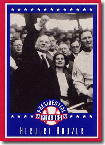 5-Count Lot 1991 Herbert Hoover Presidential Cards