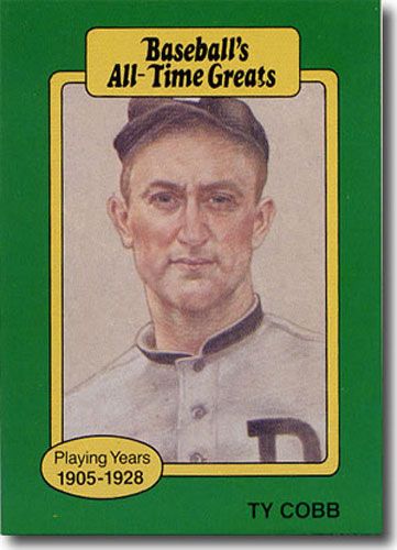 5-Count Lot 1987 TY COBB Hygrade All-Time Greats