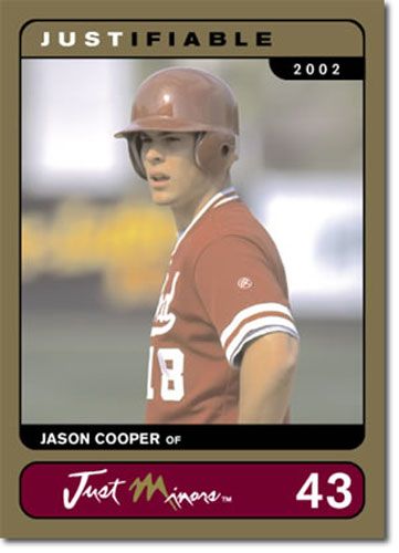 2002 Rare Insert Jason Cooper GOLD Rookie RC #/1000