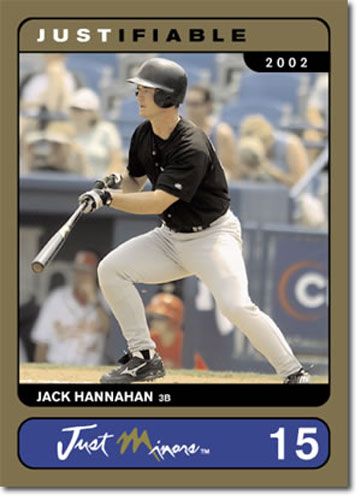 5-Count Lot 2002 Jack Hannahan Gold Rookies Mint RC #/1000