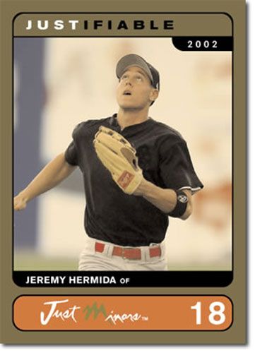 5-Count Lot 2002 Jeremy Hermida Gold Rookies Mint RC #/1000
