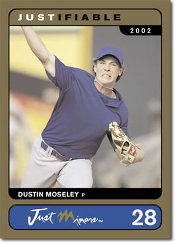 5-Count Lot 2002 Dustin Moseley Gold Rookies Mint RC #/1000