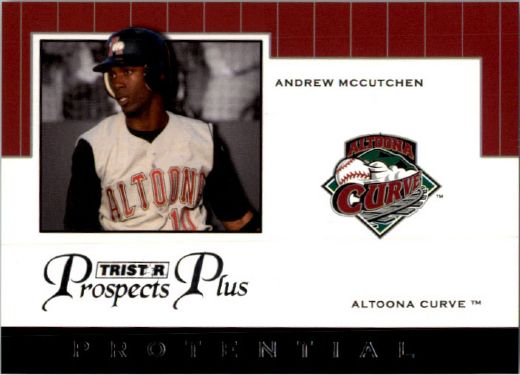 2007 * ANDREW McCUTCHEN * TriStar Prospects Plus Rookie PROTENTIAL RC PIRATES