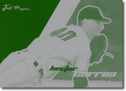 2008 Hector Correa Rookie Printing Press Plate RC 1/1
