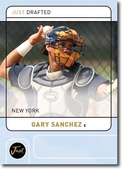 5-Count Lot GARY SANCHEZ 2011 Just DRAFTED Rookies Mint RCs