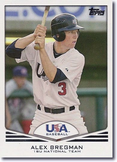 5-Ct Lot ALEX BREGMAN 2011 Topps USA Rookies RCs (QTY Available) ASTROS