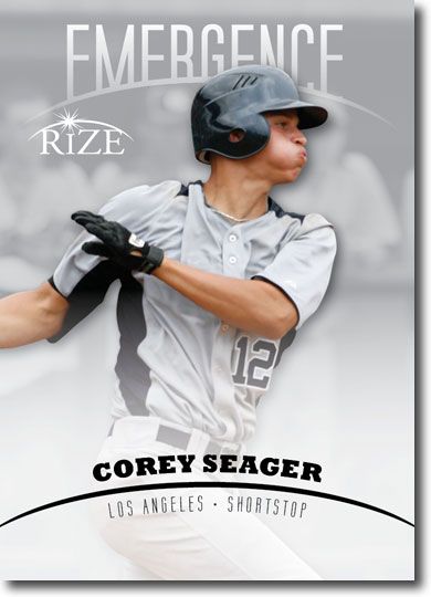 COREY SEAGER 2012 Rize Draft Rookie Inaugural Edition EMERGENCE RC (QTY)