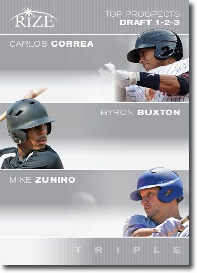 (10) 2012 Carlos CORREA * Byron BUXTON * Mike ZUNINO Rize Draft RCs