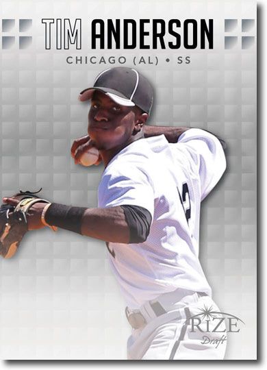 TIM ANDERSON 2013 Rize Draft Baseball Rookie Card RC