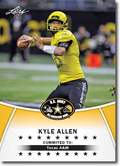 2014 Leaf US Army Aflac All-American 102-Card COMPLETE SET Kyle ALLEN Joe MIXON