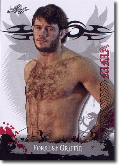 5-Count Lot 2010 Forrest Griffin Leaf MMA Mint Rookies
