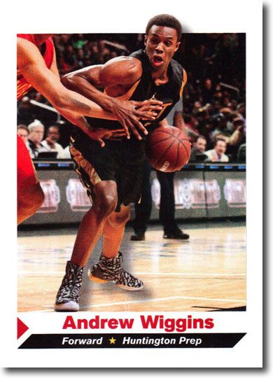 2013 Sports Illustrated SI for Kids #255 ANDREW WIGGINS Basketball KU Rookie QTY