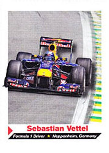 2011 Sports Illustrated SI for Kids #27 SEBASTIAN VETTEL Auto Racing Card