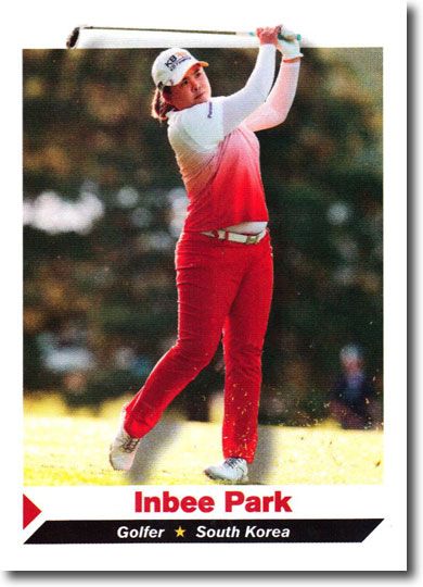 2013 Sports Illustrated SI for Kids #258 INBEE PARK Rookie Golf Card UNCUT