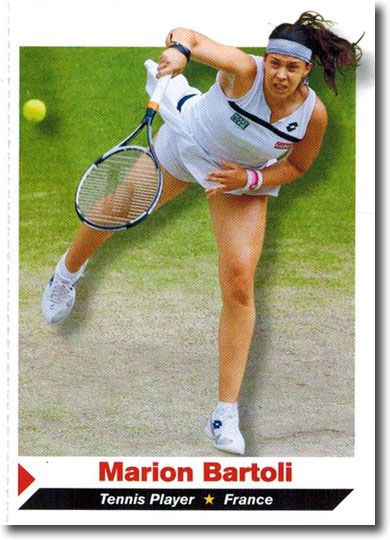 2013 Sports Illustrated SI for Kids #272 MARION BARTOLI Tennis Rookie Card UNCUT