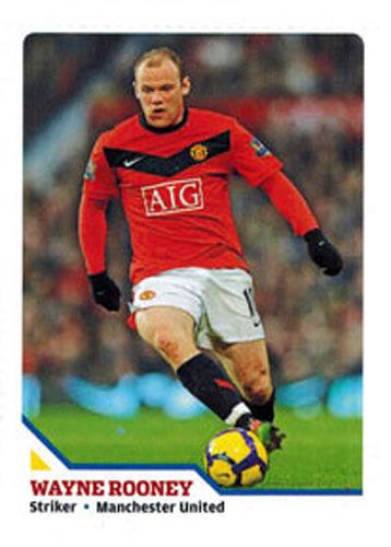 (10) 2010 Sports Illustrated SI for Kids #456 WAYNE ROONEY Soccer Cards