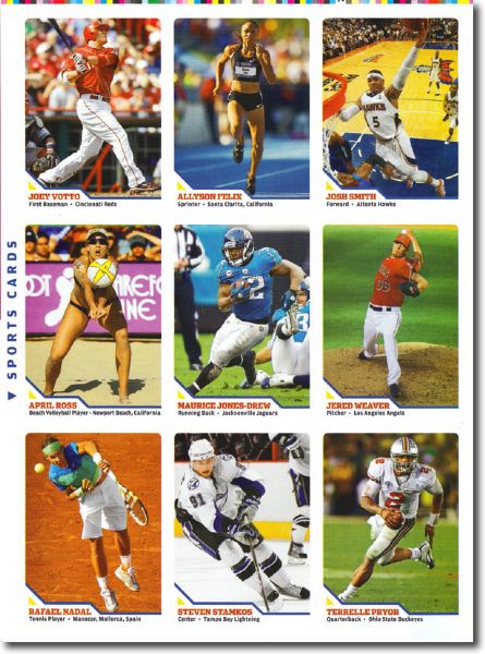 (10) 2010 Sports Illustrated SI for Kids #502 RAFAEL NADAL Tennis Cards