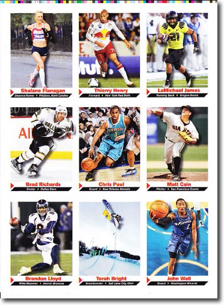 (10) 2011 Sports Illustrated SI for Kids #4 BRAD RICHARDS Hockey Cards