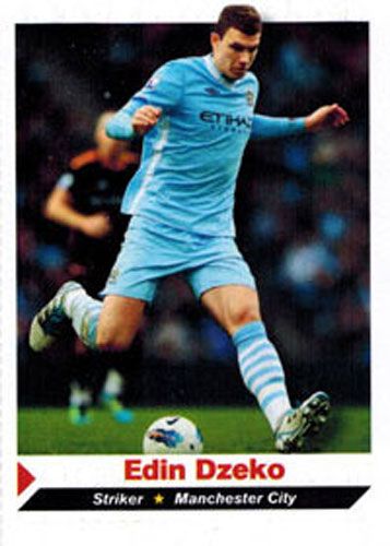 (10) 2012 Sports Illustrated SI for Kids #101 EDIN DZEKO Soccer Cards