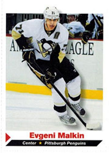 (10) 2012 Sports Illustrated SI for Kids #127 EVGENI MALKIN Hockey Cards