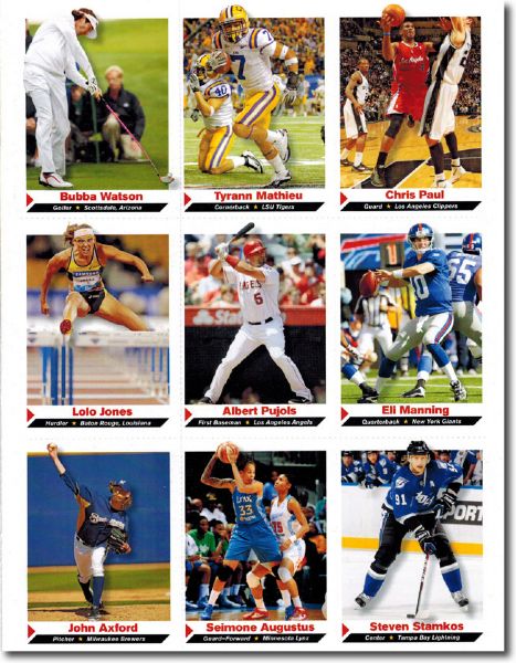 (10) 2012 Sports Illustrated SI for Kids #136 BUBBA WATSON Golf Rookie Cards