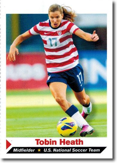(10) 2013 Sports Illustrated SI for Kids #281 TOBIN HEATH Soccer Rookie Cards