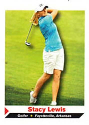 (25) 2011 Sports Illustrated SI for Kids #40 STACY LEWIS Golf Cards