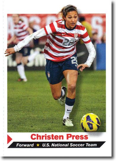 (25) 2013 Sports Illustrated SI for Kids #238 CHRISTEN PRESS Soccer Cards 