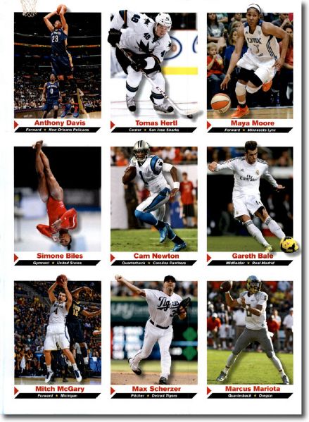 (25) 2013 Sports Illustrated SI for Kids #294 GARETH BALE Soccer Rookies