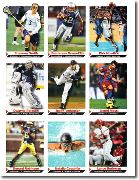 (100) 2011 Sports Illustrated SI for Kids #51 LIONEL MESSI Soccer Cards