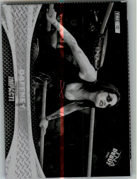 2009 TriStar TNA WWE Impact DAFFNEY #16 Printing Press Plate 1/1