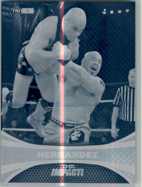 2009 TriStar TNA WWE Impact HERNANDEZ #19 Printing Press Plate 1/1