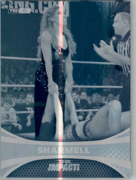 2009 TriStar TNA WWE Impact SHARMELL #44 Printing Press Plate 1/1