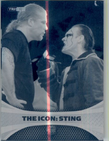 2009 TriStar TNA WWE Impact THE ICON: STING #69 Printing Press Plate 1/1