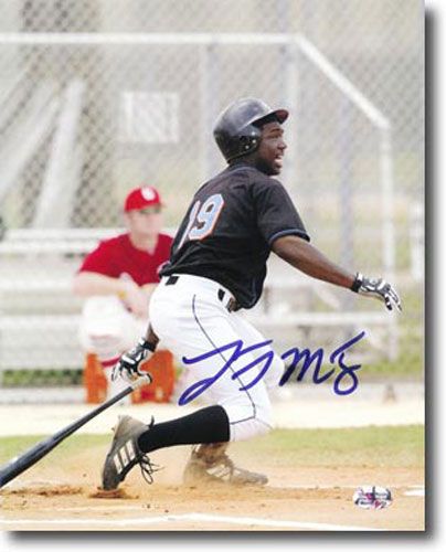LASTINGS MILLEDGE 2002 Certified Autograph Rookie Auto 11x14 Photo METS