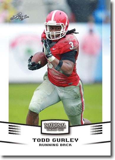 25-Ct Lot TODD GURLEY 2015 Leaf Rookie WHITE NSCC VIP Exclusive RCs 