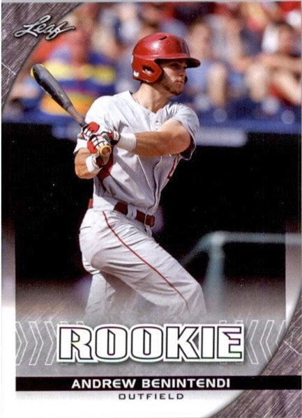 ANDREW BENINTENDI 2016 Leaf SILVER Rookies Exclusive SP RC (QTY Avail)