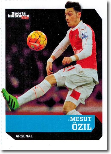 (10) 2016 Sports Illustrated SI for Kids #511 MESUT OZIL Soccer Cards