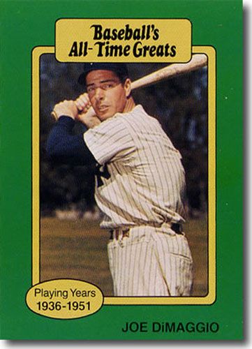 10-Count Lot 1987 JOE DIMAGGIO Hygrade All-Time Greats