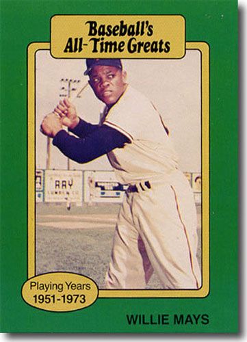 10-Count Lot 1987 WILLIE MAYS Hygrade All-Time Greats