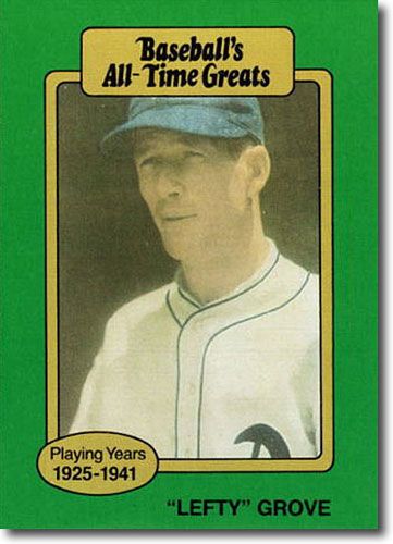 25-Count Lot 1987 Lefty Grove Hygrade All-Time Greats