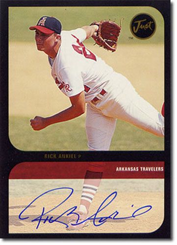 1999 Rick Ankiel Autograph Rookie BLACK Auto RC #/50