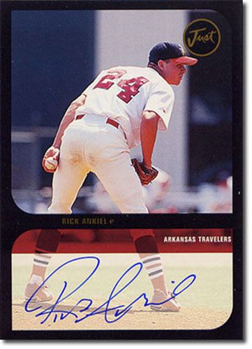 1999 Rick Ankiel Autograph Rookie BLACK Auto RC #/50