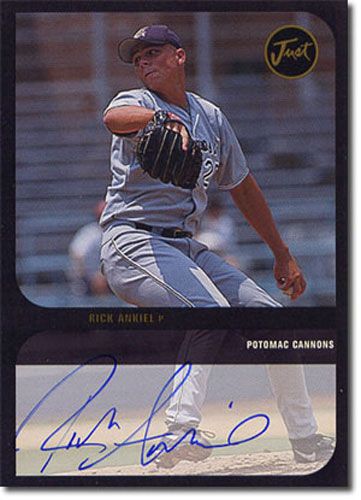 1999 Rick Ankiel Autograph Rookie BLACK Auto RC #/50