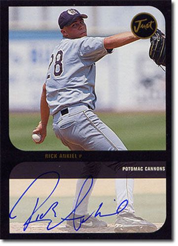 1999 Rick Ankiel Autograph Rookie BLACK Auto RC #/50